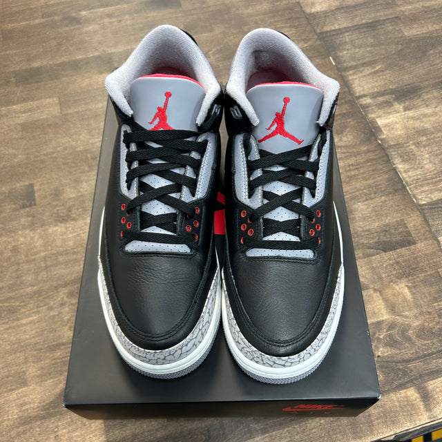 Black Cement Jordan 3 (2024) (Lightly Worn)