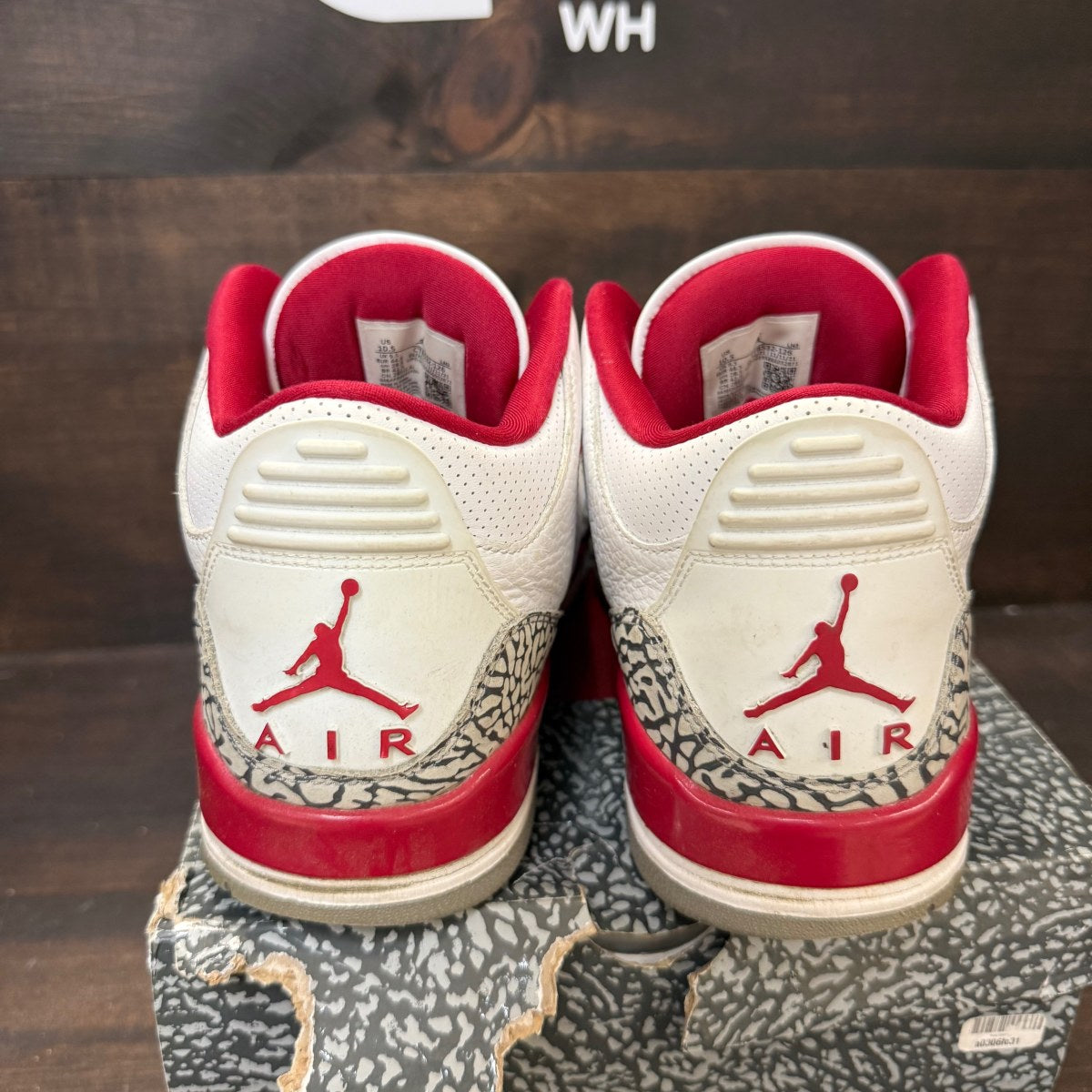 Jordan 3 Retro Cardinal Red - Image 3
