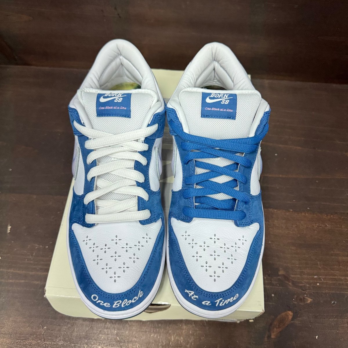 Nike SB Dunk Low Born X Raised One Block At A Time Size 11 (Pre-Owned) - side