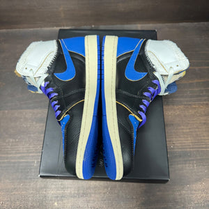 Jordan 1 Retro High OG SP Fragment x Union LA Sport Royal Size 9 (Pre-Owned) - tag