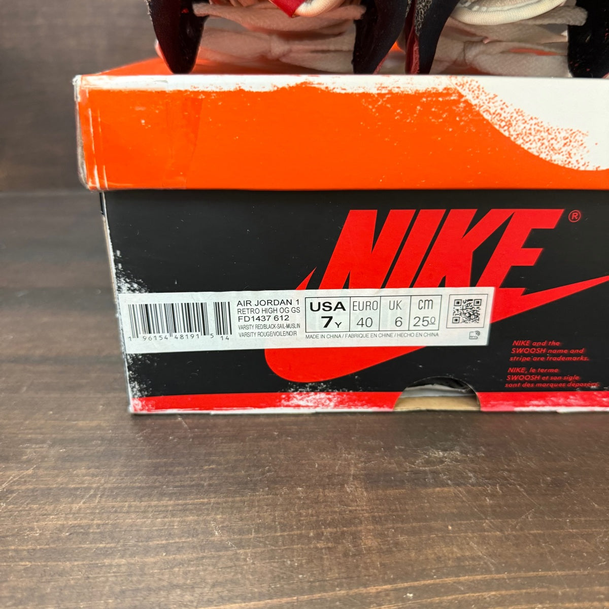Jordan 1 Retro High OG Chicago Lost and Found (GS) - Image 7