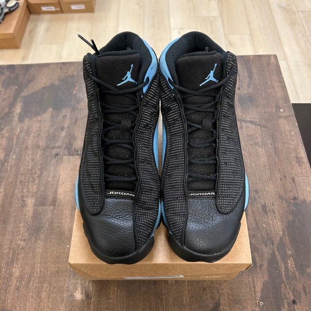 Jordan 13 Retro Black University Blue Size 10 (Pre-Owned) - Image 2