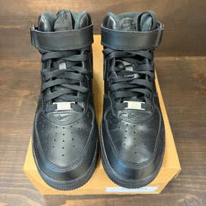 Nike Air Force 1 Mid Supreme Black Size 7.5 (Pre-Owned) - Image 3