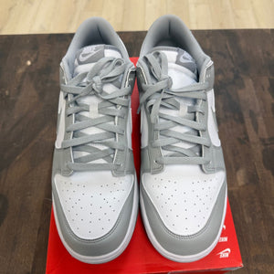 Nike Dunk Low White Light Smoke Grey - Image 2