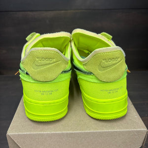 Nike Air Force 1 Low Off-White Volt Size 11 (Pre-Owned) - Image 5