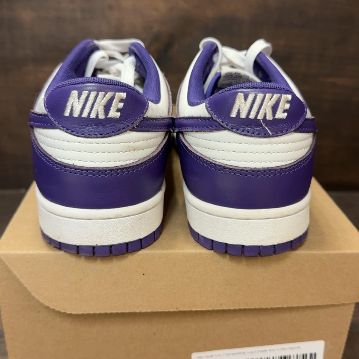 Nike Dunk Low Championship Court Purple Size 9 (Pre-Owned) - aux