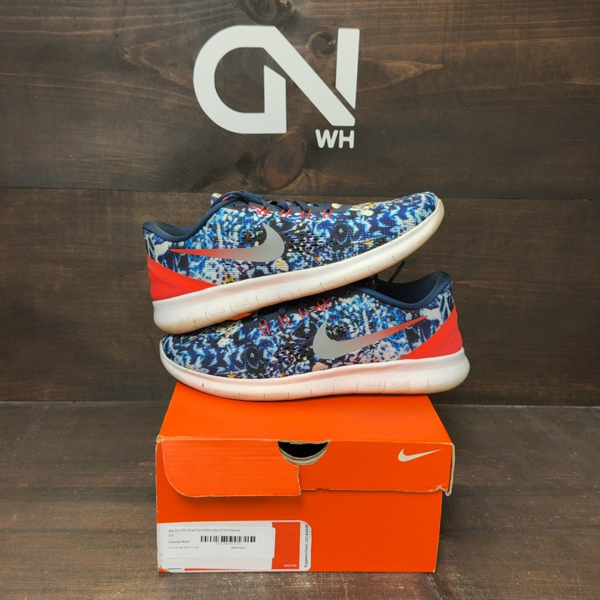 Nike Free RN Jungle Pack Edition Size 9.5 (Pre-Owned) - Image 1