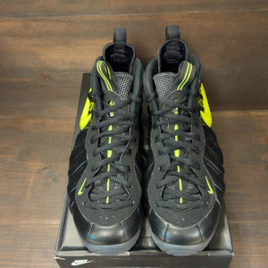 Nike Air Foamposite Pro Black Voltage Yellow Size 13 (Pre-Owned) - tag