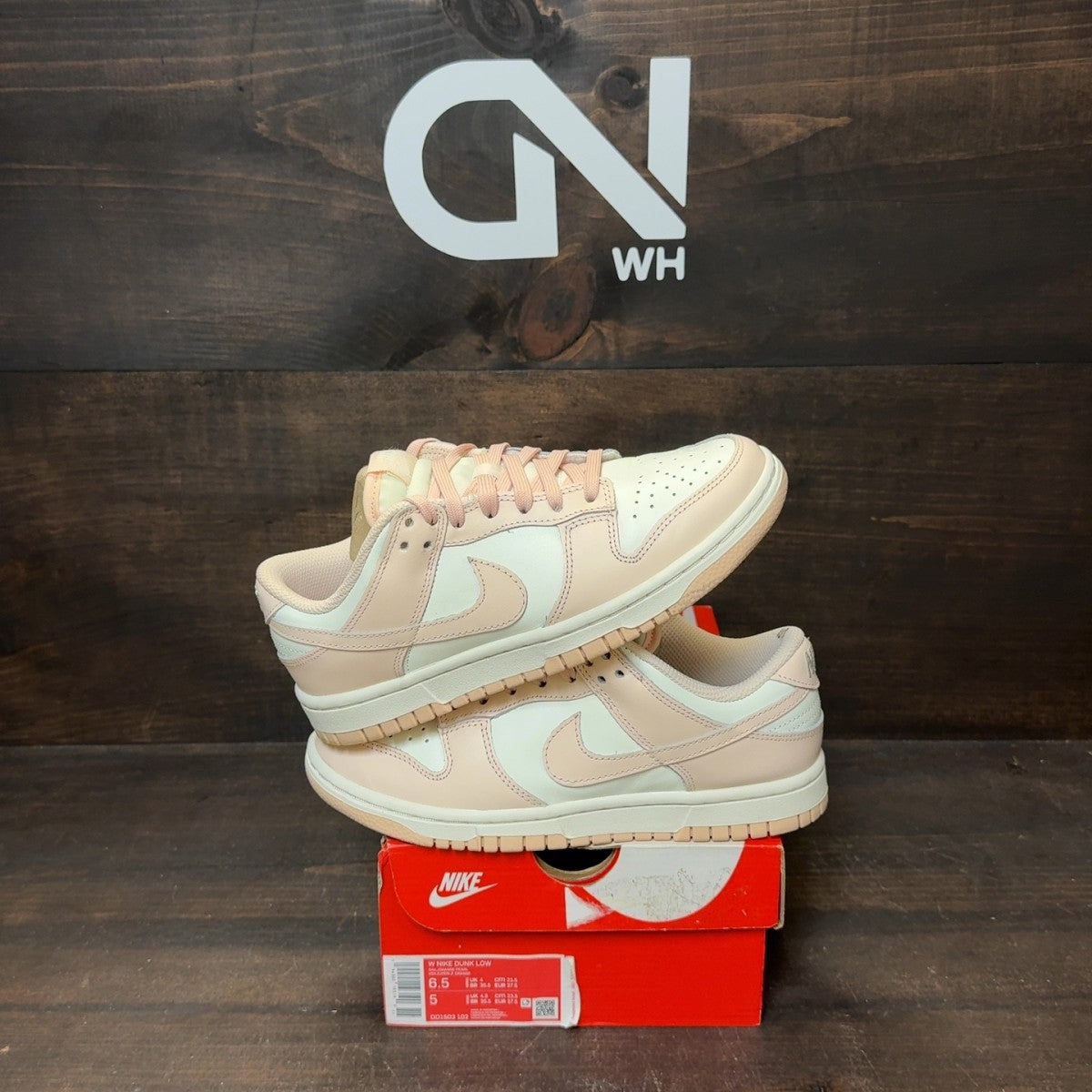 Nike Dunk Low Orange Pearl (Women's) - Image 1