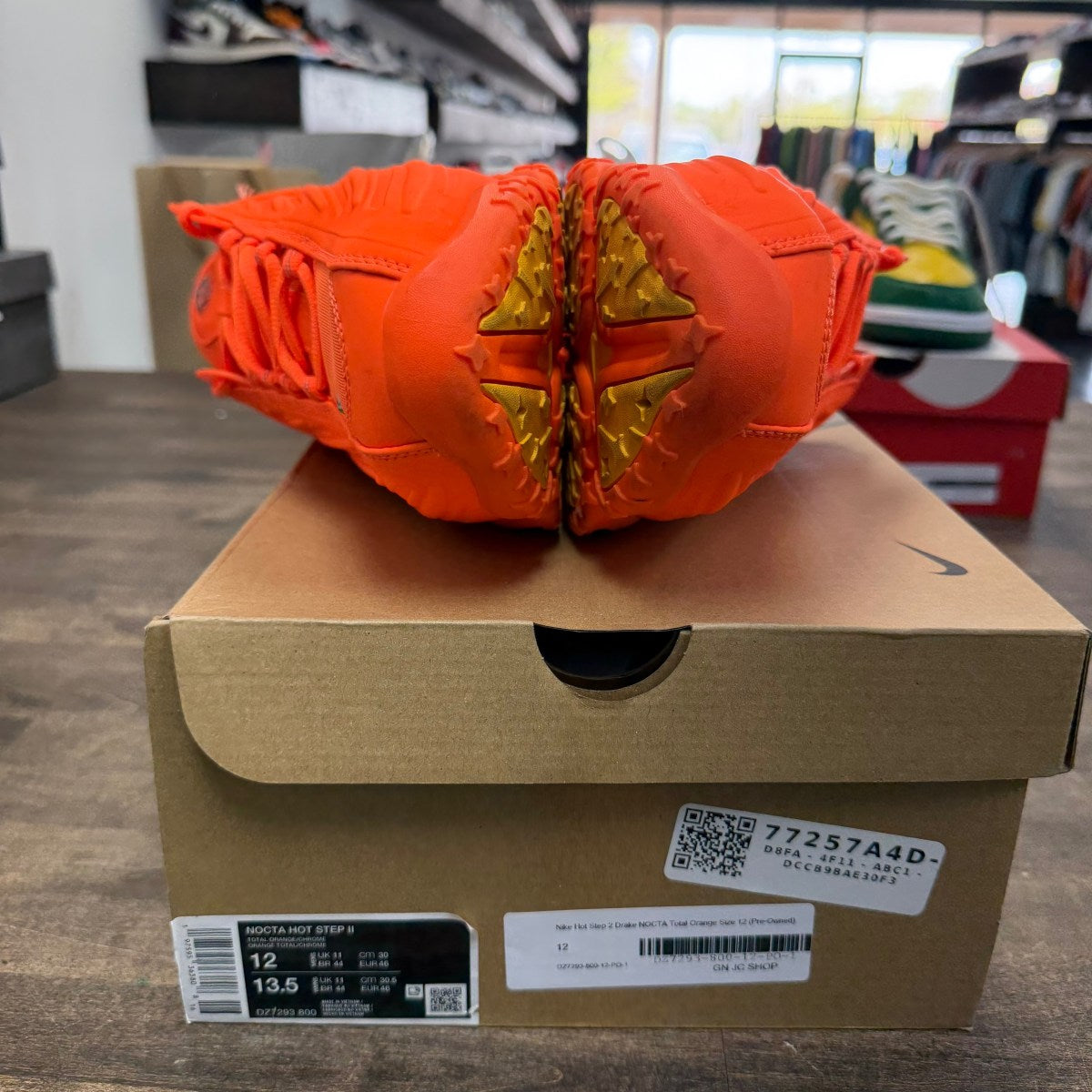 Nike Hot Step 2 Drake NOCTA Total Orange - Image 7
