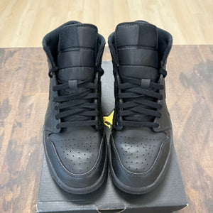 Jordan 1 Mid Triple Black - Image 2