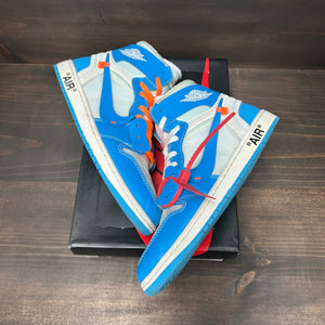 Jordan 1 Retro High Off-White University Blue - Image 2