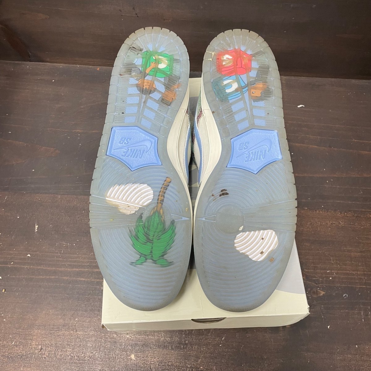 Nike SB Dunk Low Crenshaw Skate Club Size 12 (Pre-Owned) - tag