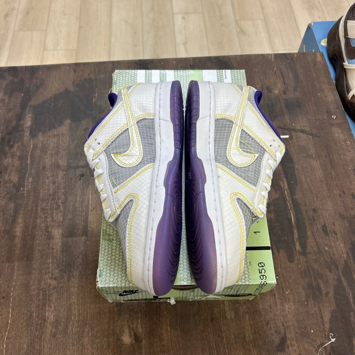 Nike Dunk Low Union Passport Pack Court Purple Size 7.5 (Pre-Owned)