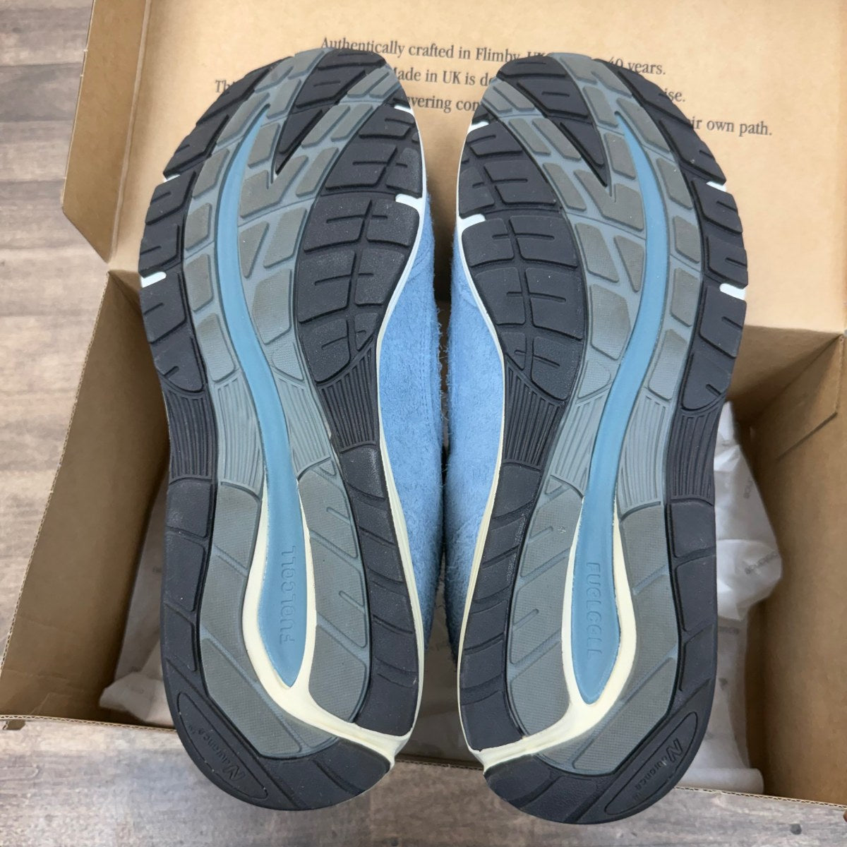 New Balance 991v2 MiUK Celestial Blue - Image 5