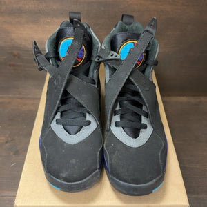 Jordan 8 Retro Aqua (2015) (GS) Size 6Y (Pre-Owned) - Image 3