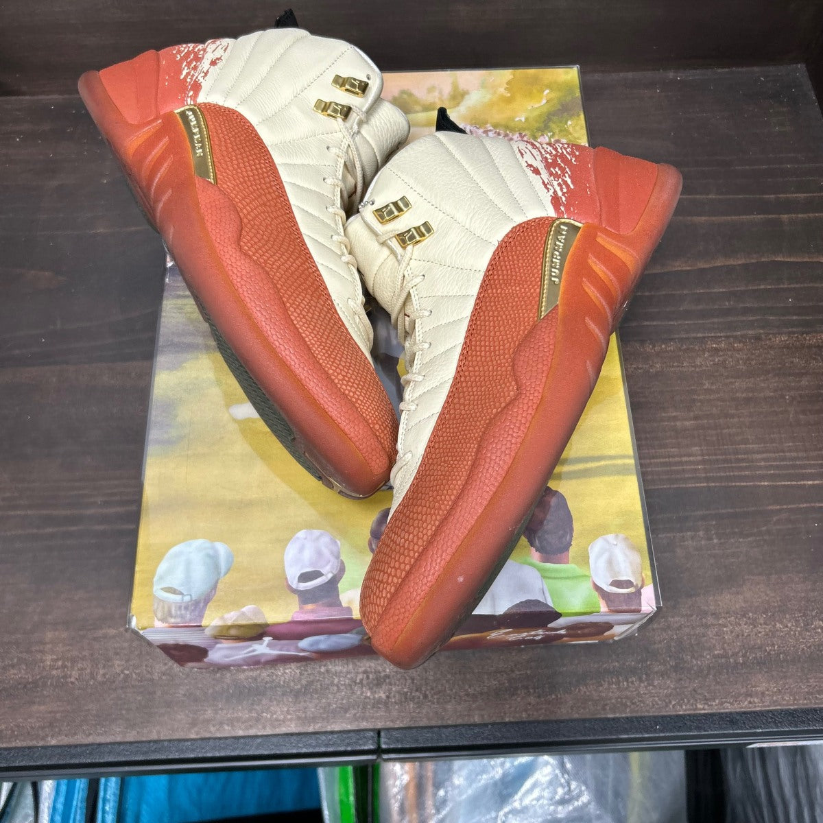 Jordan 12 Retro Eastside Golf Out of the Clay Size 12.5 (Pre-Owned) - Image 2