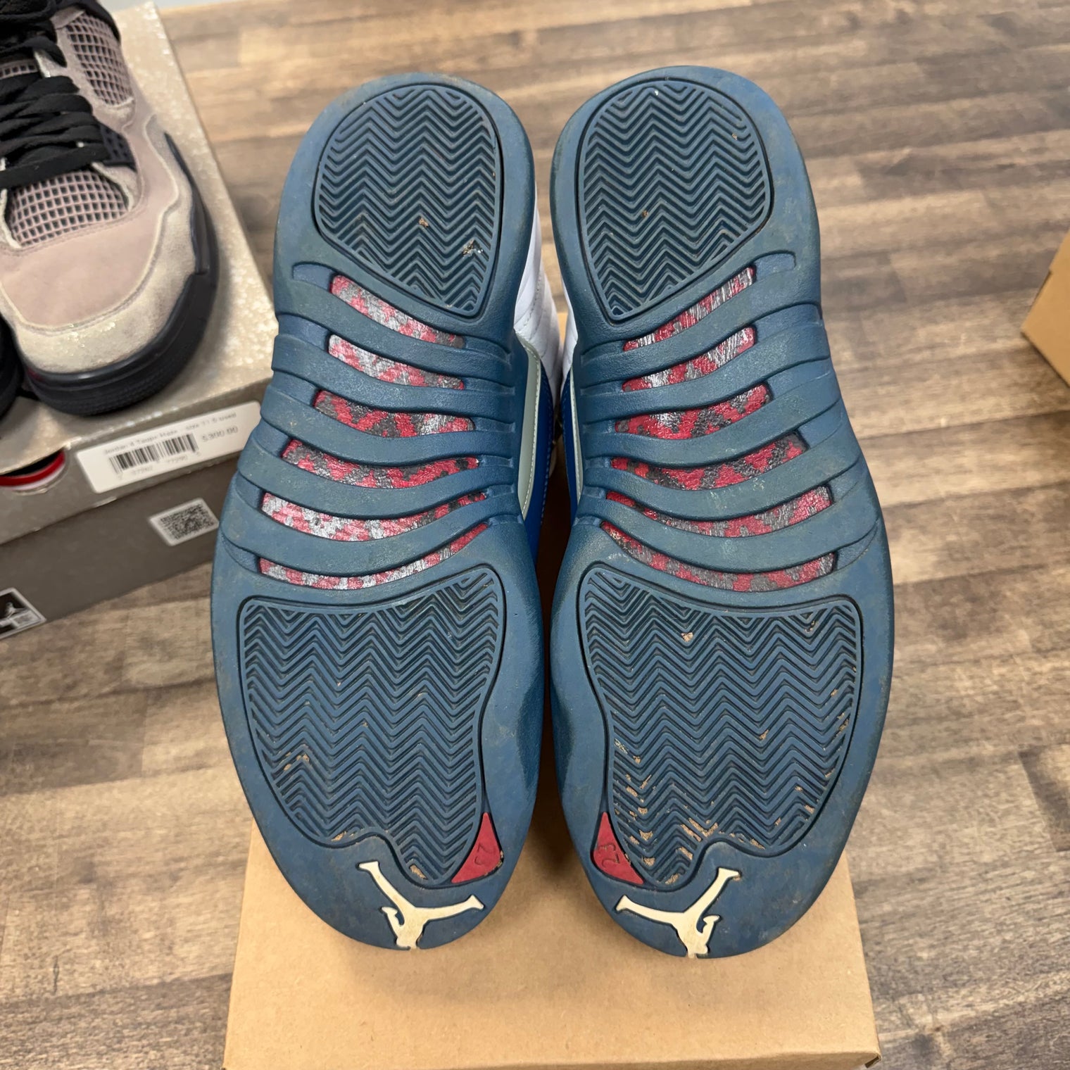 French Blue Jordan 12 Retro (USED, No Box)