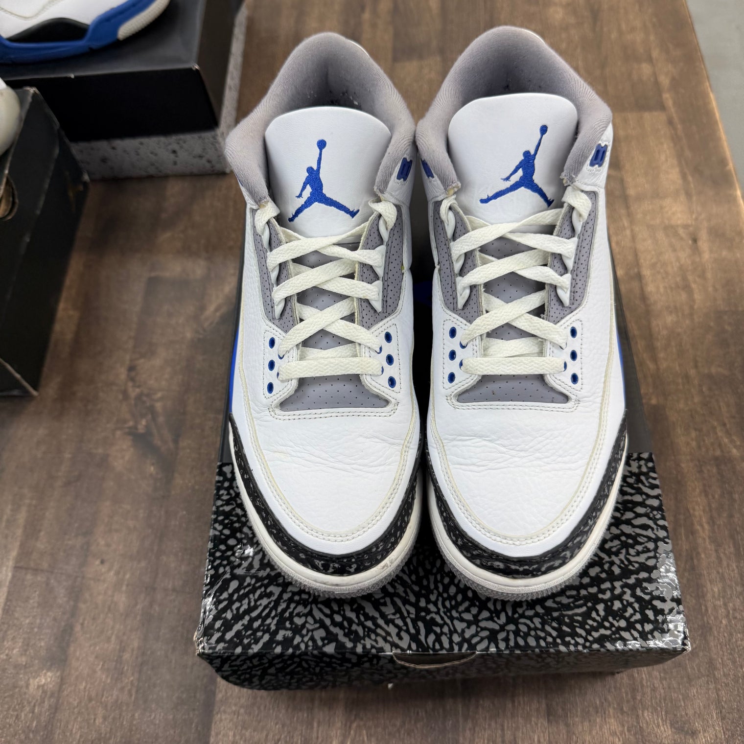 Racer Blue Jordan 3 Retro (USED)