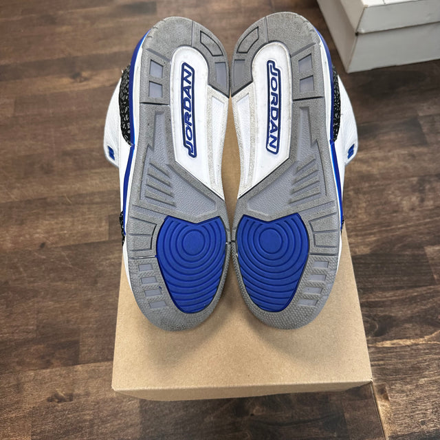 (GS) Racer Blue Jordan 3 (USED,No Box)