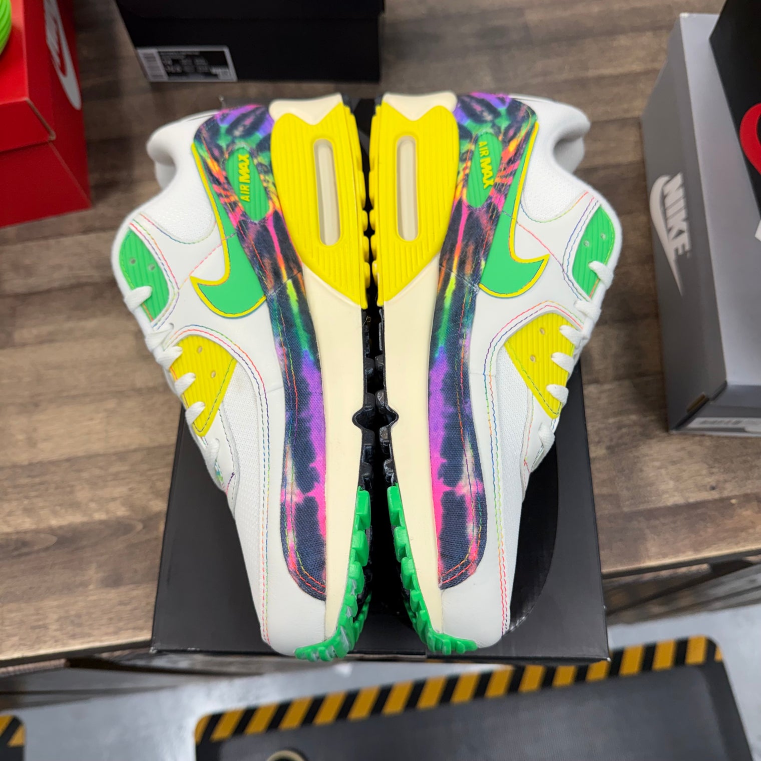 Grateful Dead University Of Oregon Ducks Nike Air Max 90 (Lightly Worn)