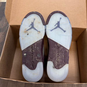Jordan 5 Retro Burgundy (2023) (GS) Size 7Y (Pre-Owned) - Image 5