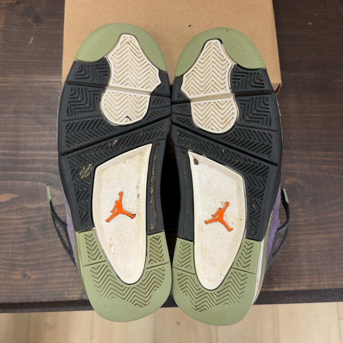 Jordan 4 Retro Canyon Purple (Women's) Size 9.5W (Pre-Owned) - Image 8