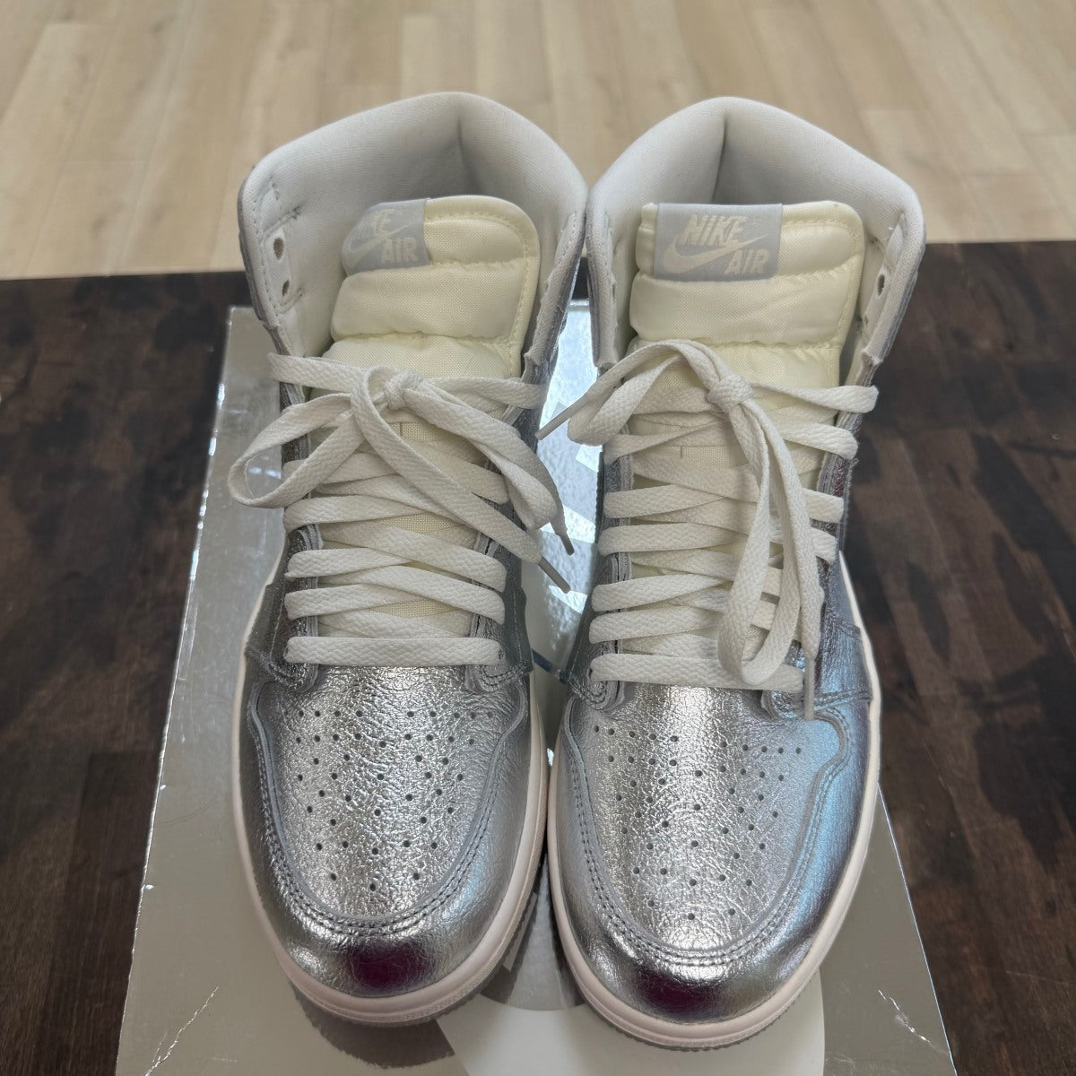 Jordan 1 Retro High OG Chrome (Women's) - Image 2
