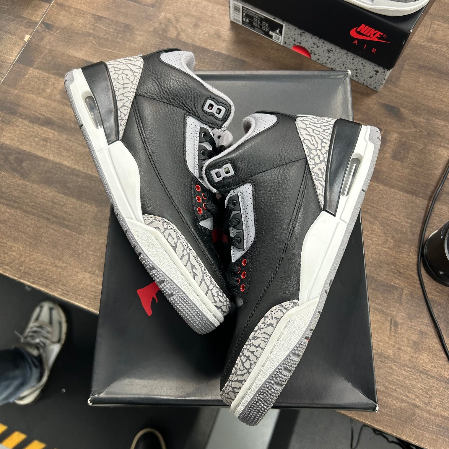 Black Cement Jordan 3 (2024) (USED)
