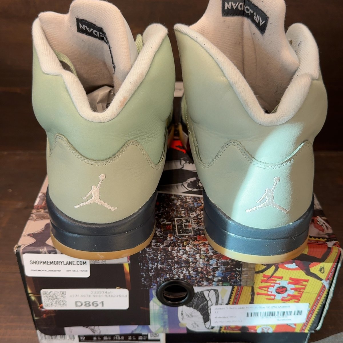 Jordan 5 Retro Jade Horizon Size 12 (Pre-Owned) - aux