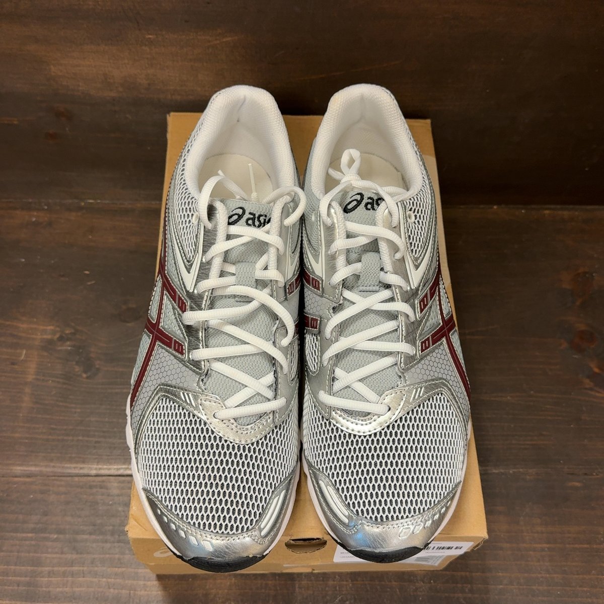 ASICS Gel-DS Trainer 14 White Port Royal Size 12 (Pre-Owned) - tag