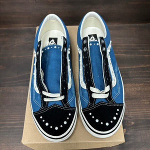 Vans LX Old Skool 36 Pearlized Pack Black Navy Size 12 (Pre-Owned) - Image 3