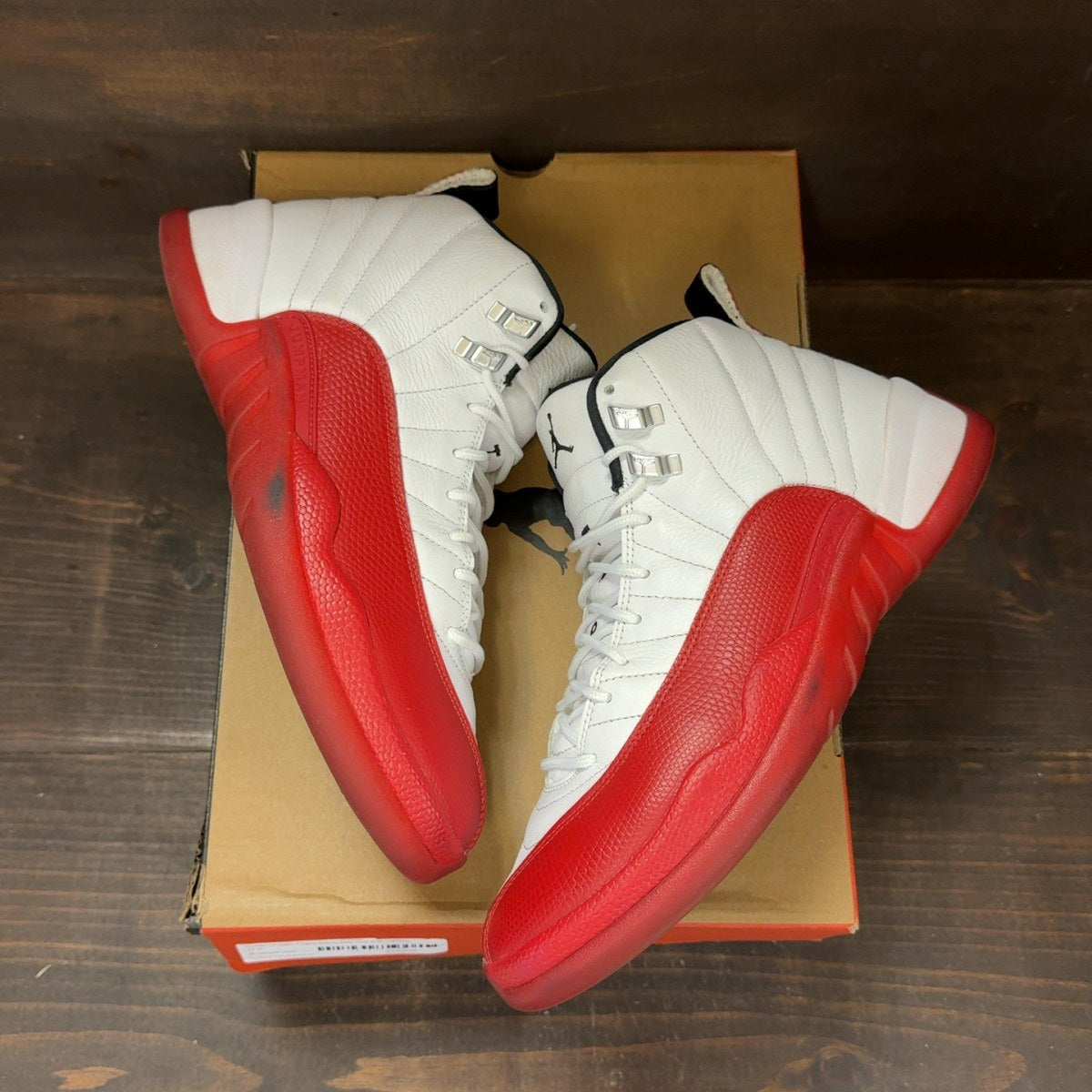 Jordan 12 Retro Cherry (2023) Size 10.5 (Pre-Owned) - Image 2