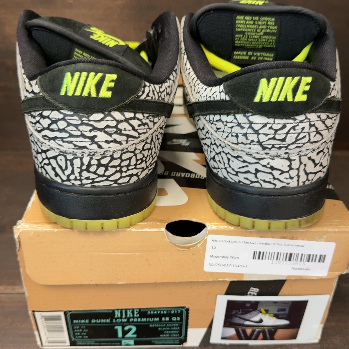 Nike SB Dunk Low DJ Clark Kent x Primitive 112 Size 12 (Pre-Owned) - aux