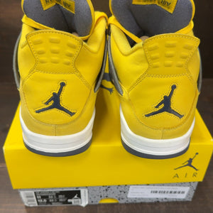 Jordan 4 Retro Lightning (2021) Size 11 (Pre-Owned) - aux
