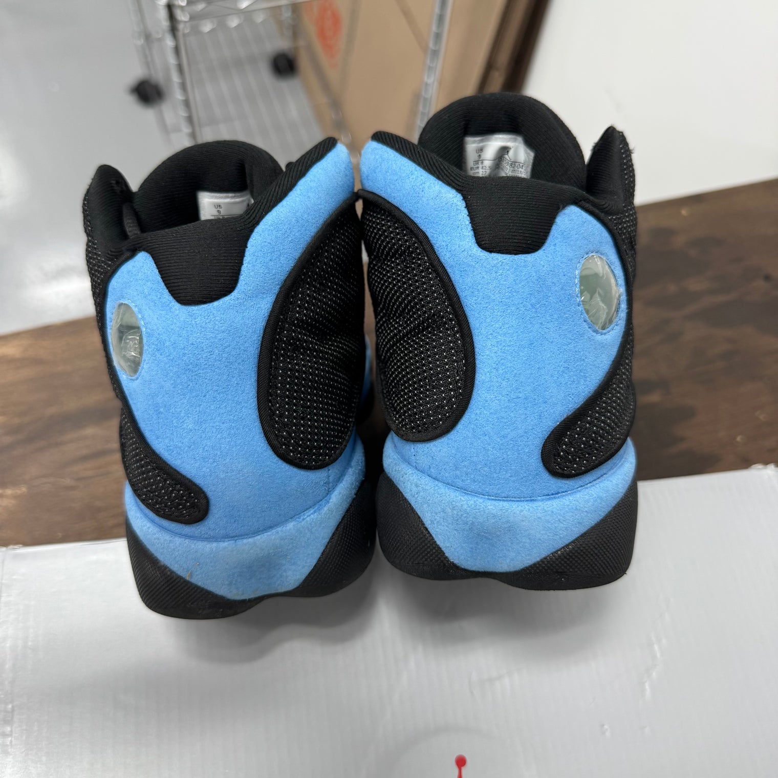 Black University Blue Jordan 13 (USED)