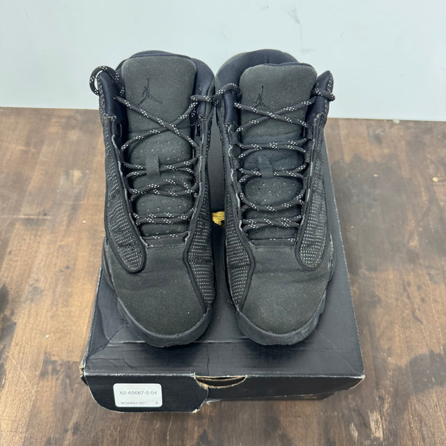Black Cat Jordan 13 (GS) (USED, Replacement Box)