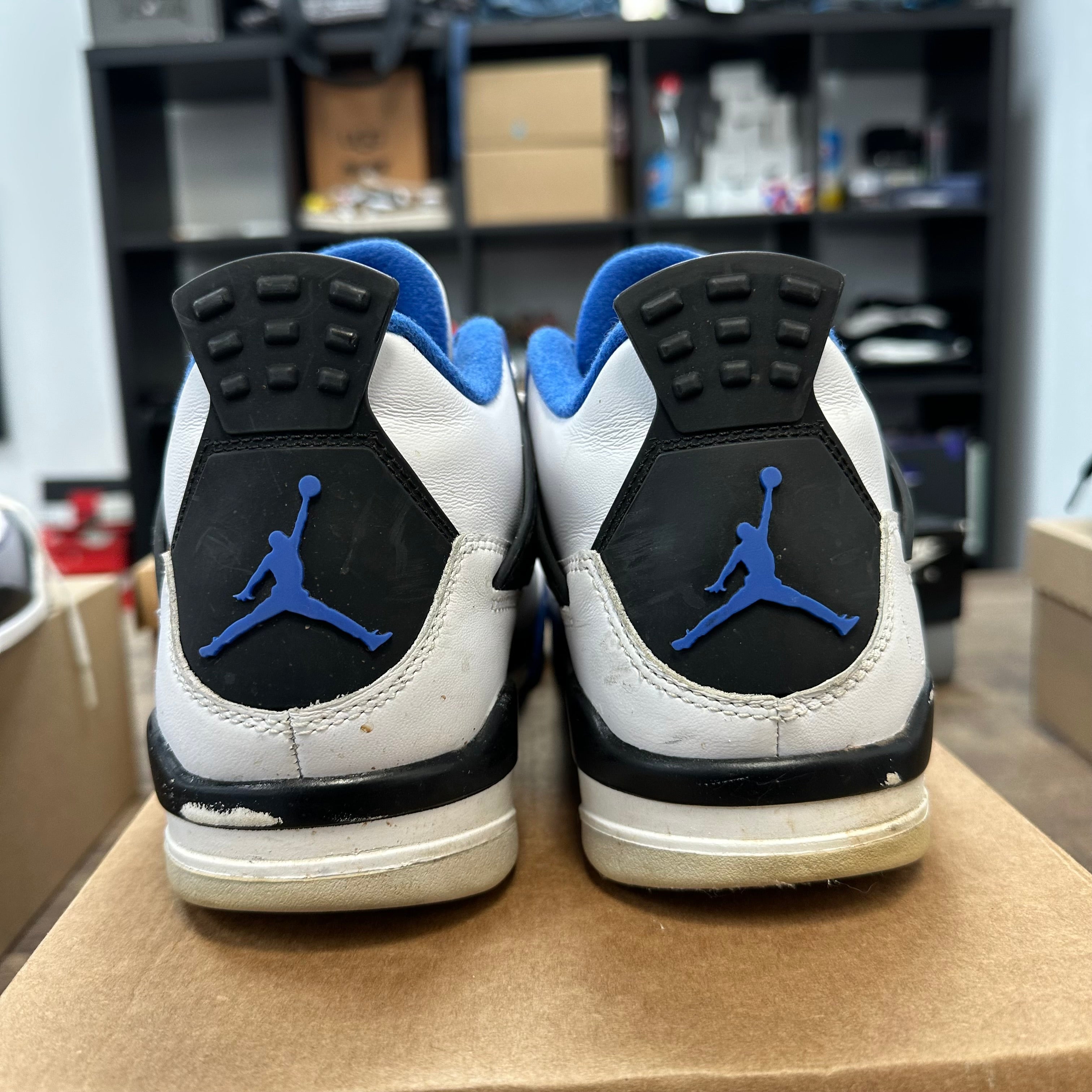 Jordan 4 Retro Motorsports (2017) (US 8.5) (USED, No Box) Size 8.5 (Pre-Owned) - Image 4