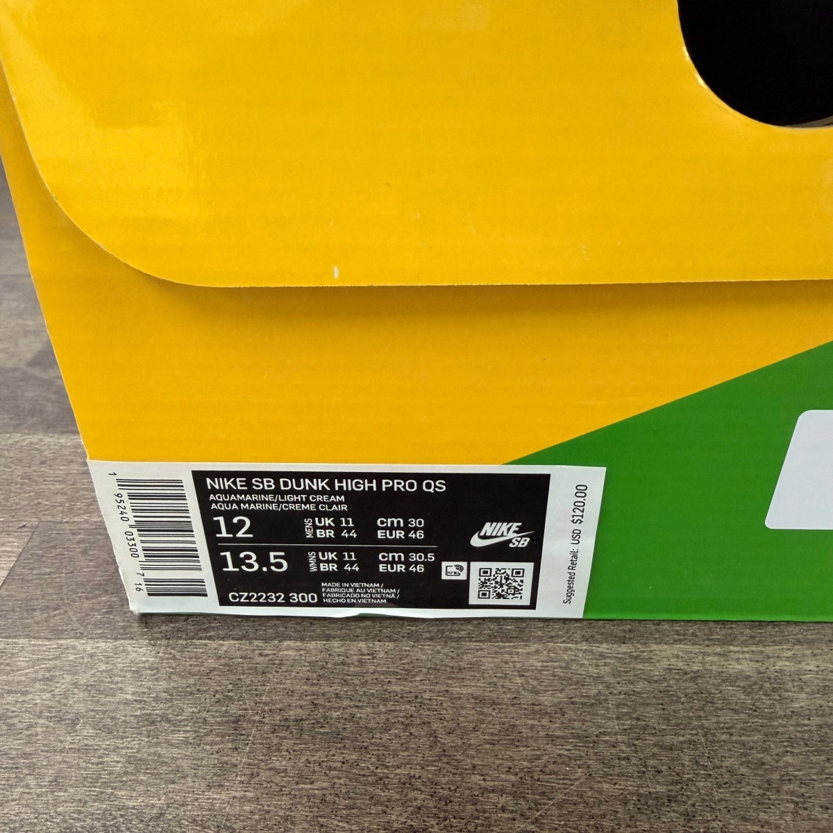 Nike SB Dunk High Hawaii Size 12 (Pre-Owned) - Image 6