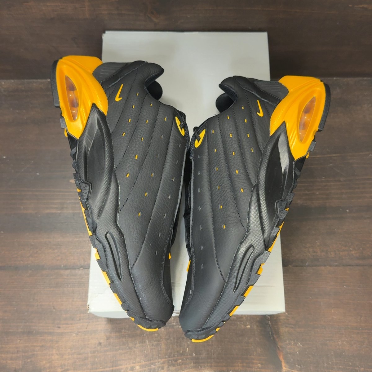 Nike Hot Step Air Terra Drake NOCTA Black Yellow Size 9 - back