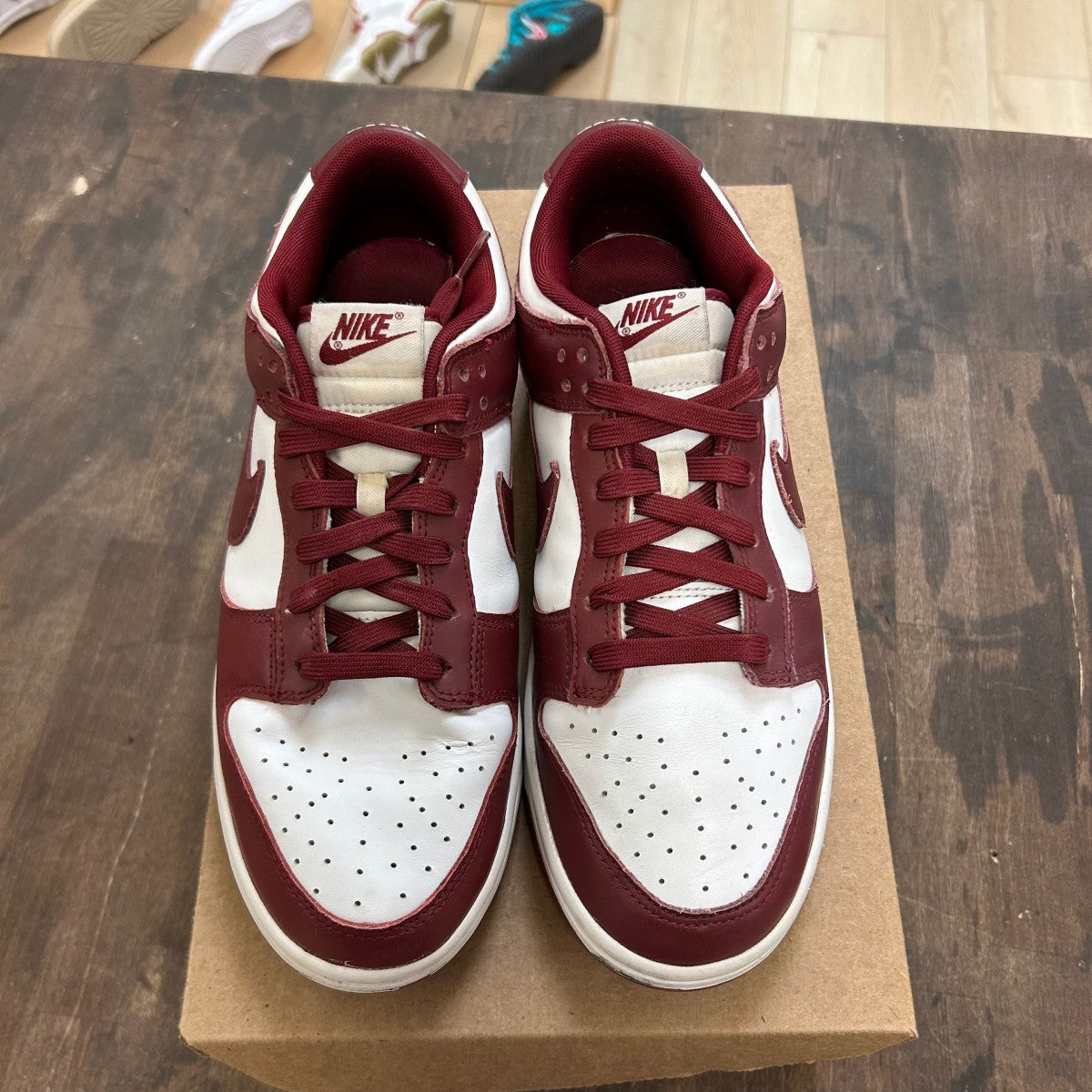 Nike Dunk Low Team Red Size 9 (Pre-Owned) - Image 2