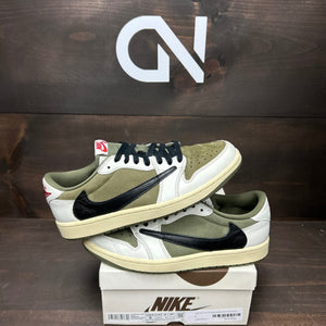 Jordan 1 Retro Low OG SP Travis Scott Medium Olive - Image 1