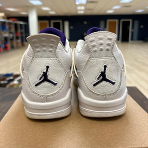 Jordan 4 Retro Metallic Purple (GS) Size 5.5Y (Pre-Owned) - Image 4