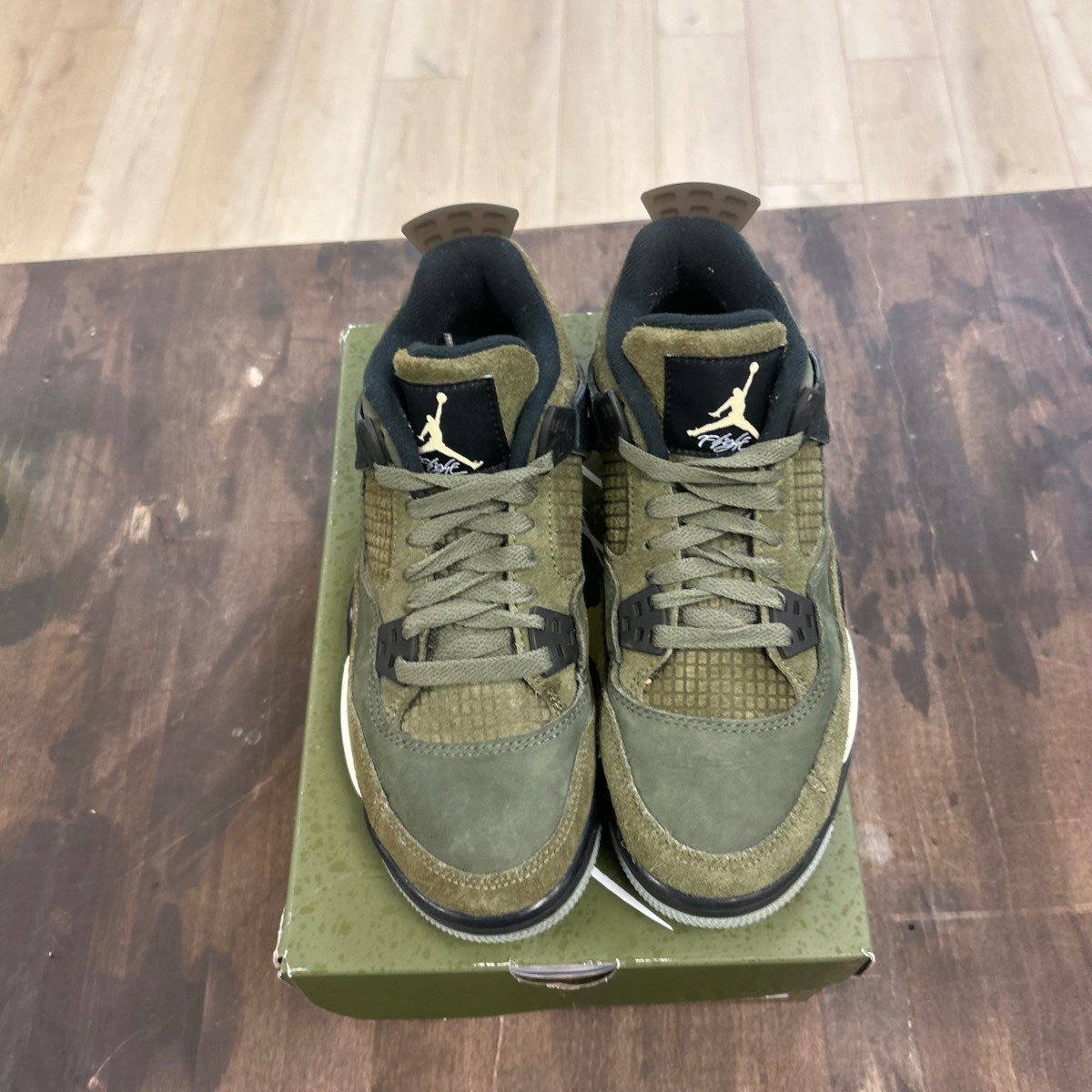 Jordan 4 Retro SE Craft Medium Olive (GS) - Image 8