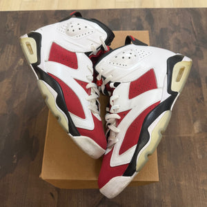 Jordan 6 Retro Carmine (2021) Size 11 (Pre-Owned) - Image 1