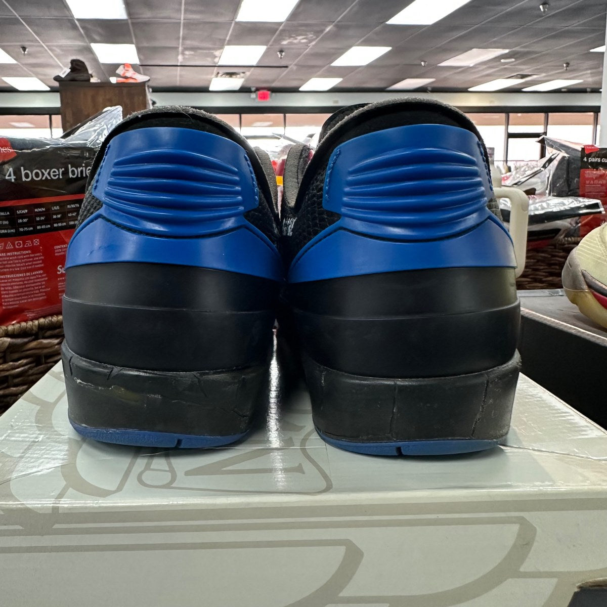 Jordan 2 Retro Low SP Off-White Black Blue - Image 4