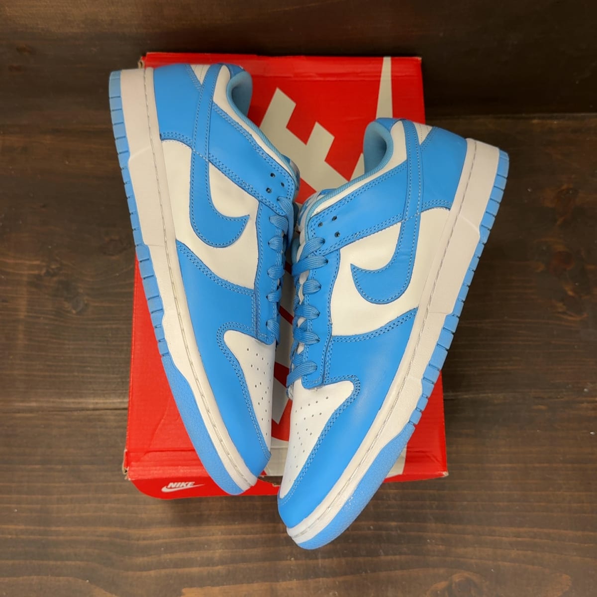 Nike Dunk Low UNC (2021) Size 12 (Pre-Owned) - back