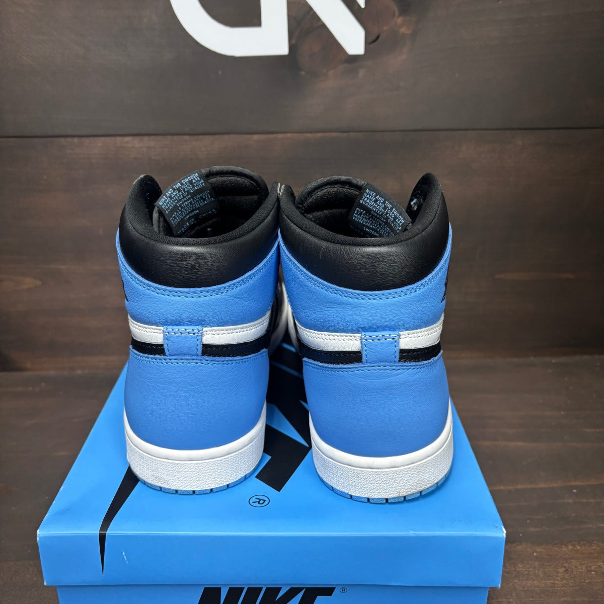 Jordan 1 Retro High OG UNC Toe - Image 12