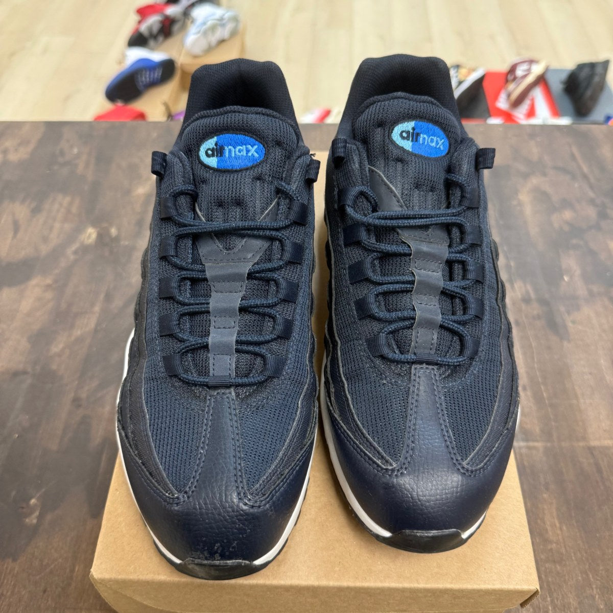 Nike Air Max 95 Dark Obsidian Racer Blue Size 10.5 (Pre-Owned) - Image 5