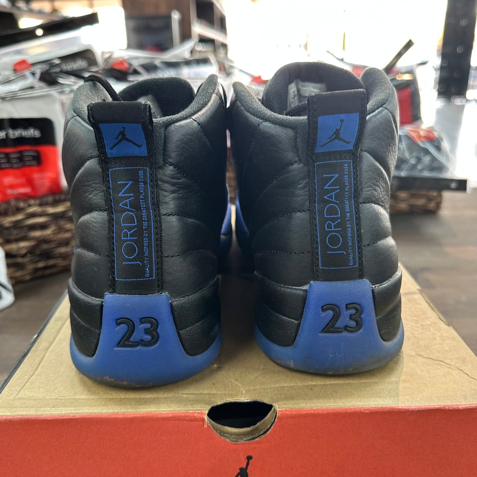 Black Game Royal Jordan 12 Retro (USED)